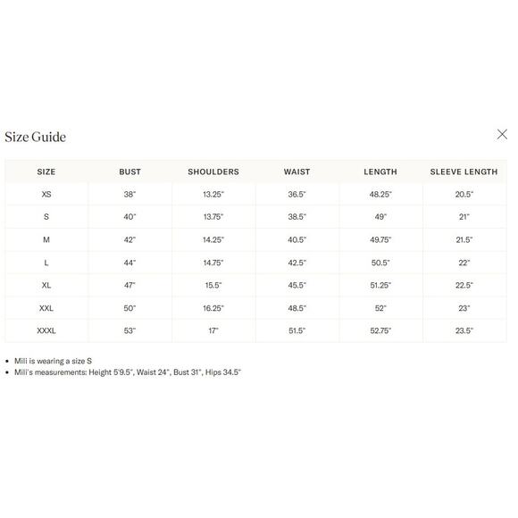 TUCKERNUCK BEACH Misty Jade Blossom Long Sleeve Salty Paloma Caftan Size L NWT - Picture 3 of 6